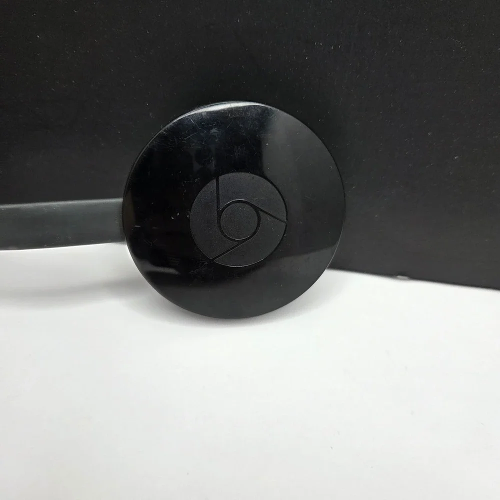 Google Chromecast 2nd Gen Media Streamer NC2-6A5 Black HDMI 1080p Casting Dongle